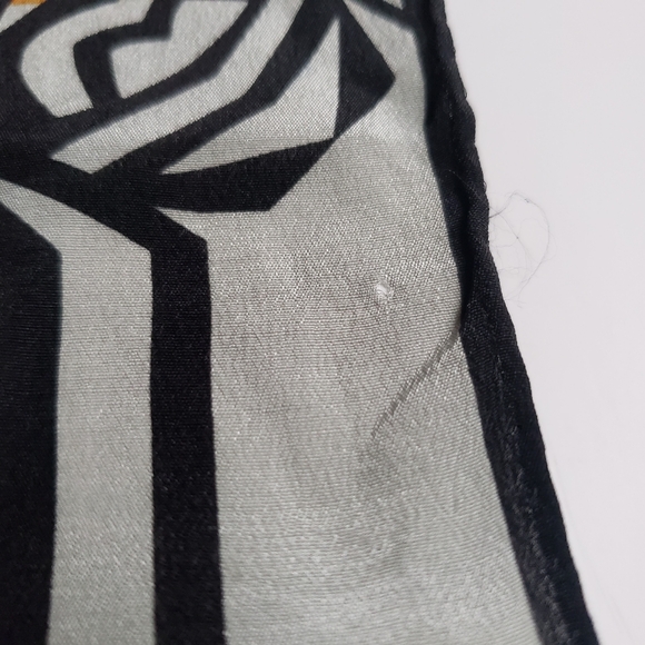 Lanvin | Long Multicoloured Silk Scarf - Picture 10 of 12